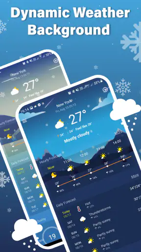 Lokale Wettervorhersage screenshot