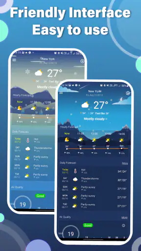 Lokale Wettervorhersage screenshot