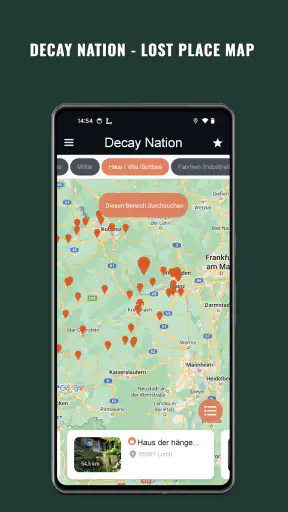Lost Place Map Decay Nation screenshot