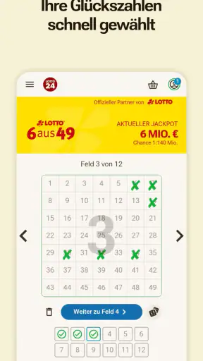 LOTTO 6aus49 & Eurojackpot screenshot