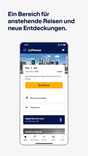 Lufthansa screenshot