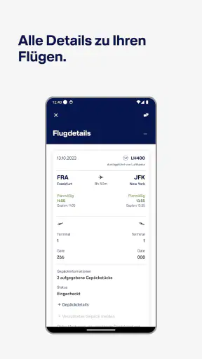 Lufthansa screenshot
