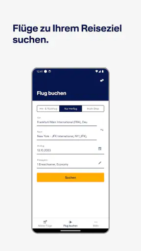 Lufthansa screenshot