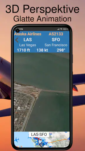 Luftverkehr - Flugradar screenshot