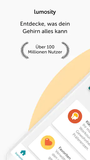 Lumosity: Gehirnspiele screenshot