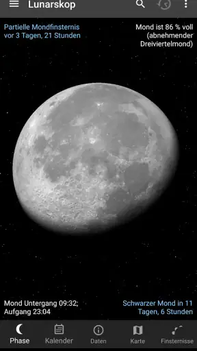 Lunarskop Pro Mondansicht screenshot