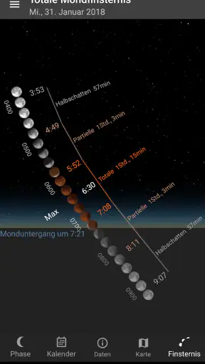Lunarskop Pro Mondansicht screenshot