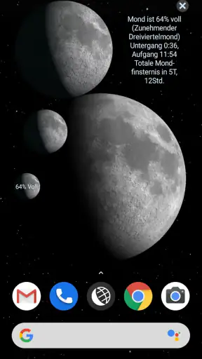 Lunarskop Pro Mondansicht screenshot