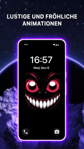 Lustiges Lächeln 4K Wallpaper screenshot