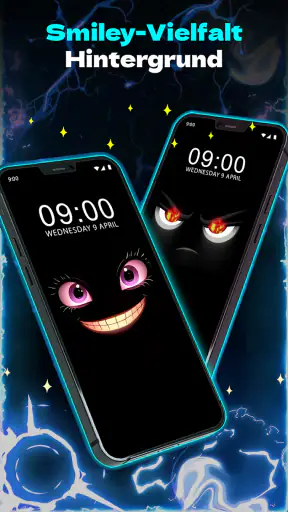 Lustiges Lächeln Hintergründe screenshot