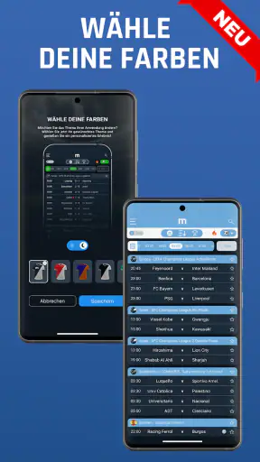M Scores - Fussball Ergebnisse screenshot