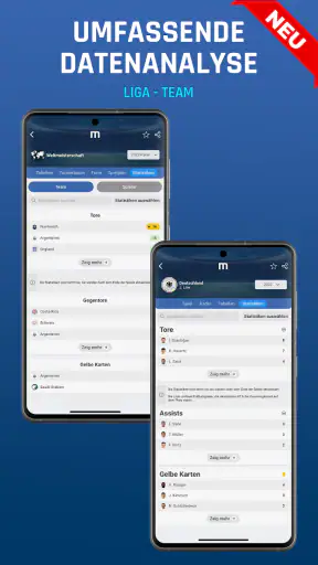 M Scores - Fussball Ergebnisse screenshot