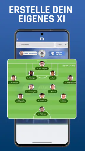 M Scores - Fussball Ergebnisse screenshot