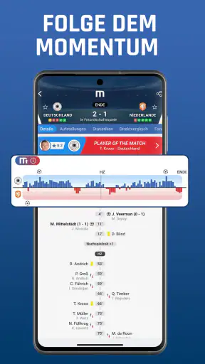 M Scores - Fussball Ergebnisse screenshot