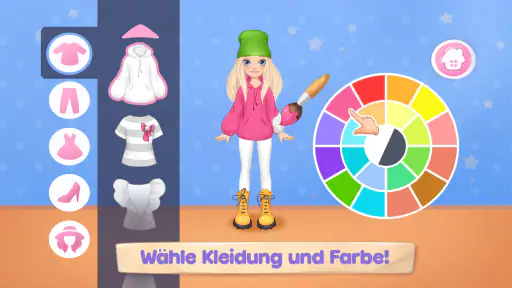 Mädchen Ankleidespiele. Nähen screenshot