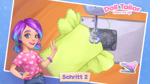 Mädchen Ankleidespiele. Nähen screenshot