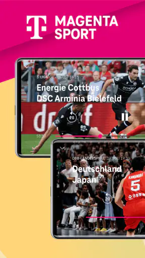 MagentaSport - Dein Live-Sport screenshot