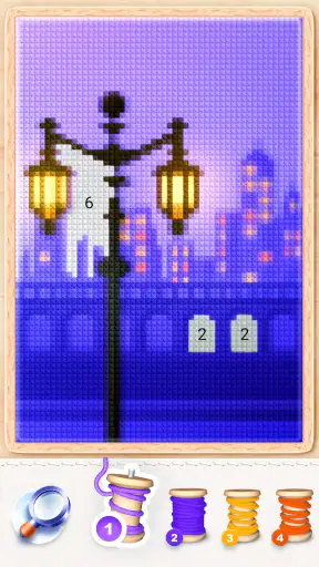 Magic Cross-Stitch: Malspiele screenshot