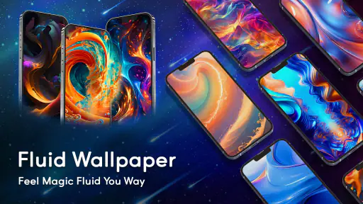 Magic Fluid: 4D Live Wallpaper screenshot
