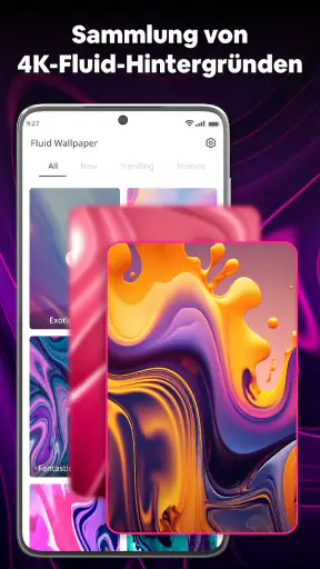 Magic Fluids: Fluid Wallpaper screenshot