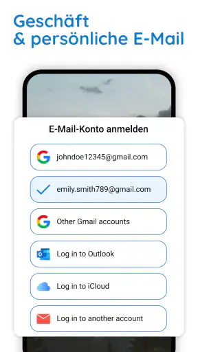 Mail, Alle E-Mail-Posteingänge screenshot
