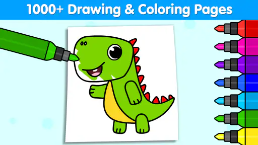 Malbuch und spiele für kinder screenshot