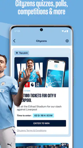 Manchester City Official App screenshot