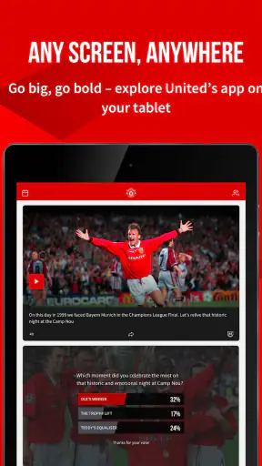 Manchester United Official App screenshot
