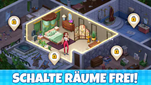 Manor Cafe: 3-Gewinnt-Spiele screenshot