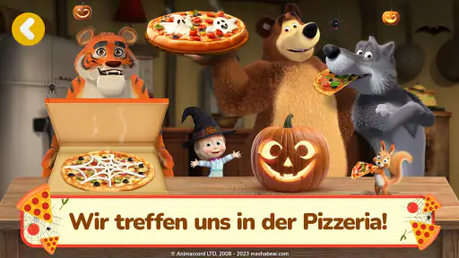 Mascha und der Bär: Pizzeria! screenshot
