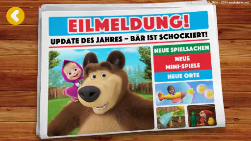 Mascha und der Bär: Tamagotchi screenshot