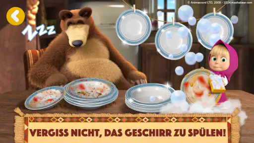 Mascha und der Bär: Tamagotchi screenshot