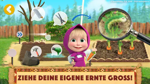 Mascha und der Bär: Tamagotchi screenshot