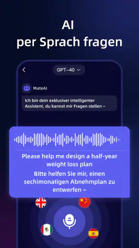MateAI- KI Chatbot auf Deutsch screenshot