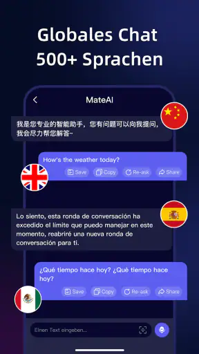 MateAI- KI Chatbot auf Deutsch screenshot