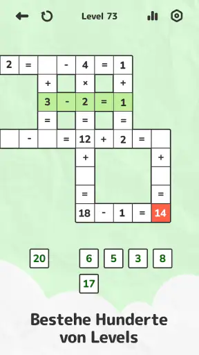 Math Crossword — Zahlenrätsel screenshot