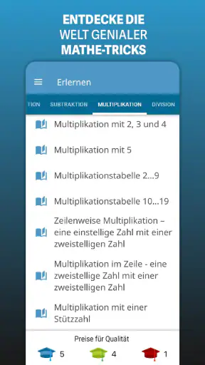 Mathe: Kopfrechnen Trainieren screenshot