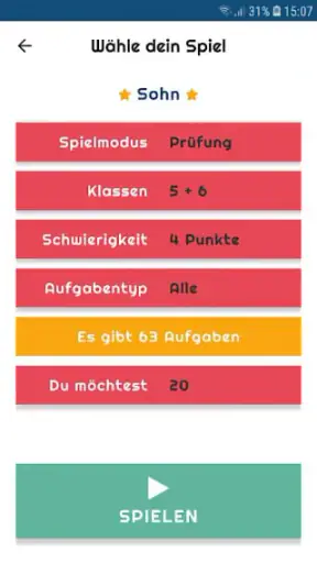 Mathe mit dem Känguru screenshot
