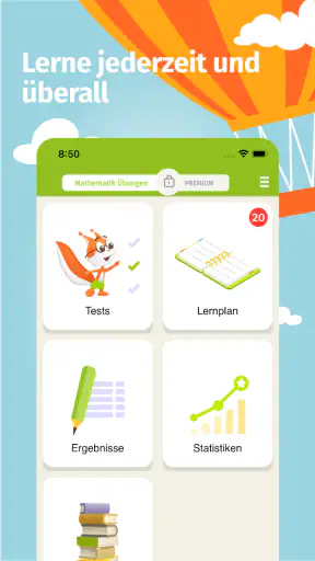 Mathematik Übungen screenshot