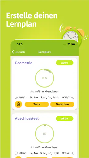 Mathematik Übungen screenshot