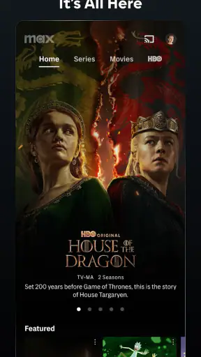 Max: Stream HBO, TV, & Movies screenshot