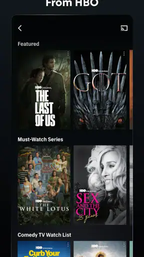 Max: Stream HBO, TV, & Movies screenshot