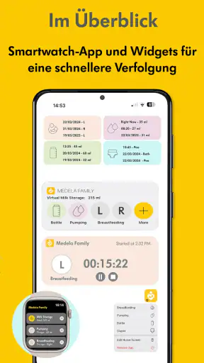 Medela Family - Still App screenshot