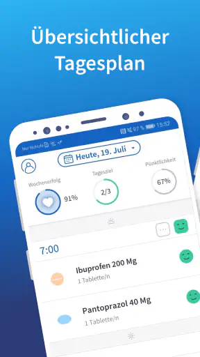 mediteo: Tabletten-Erinnerung screenshot