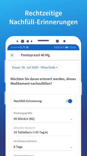 mediteo: Tabletten-Erinnerung screenshot