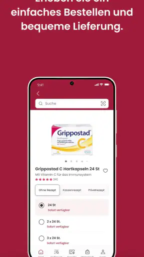 medpex Apotheken Versand screenshot