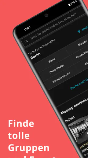 Meetup: Lokale Events screenshot