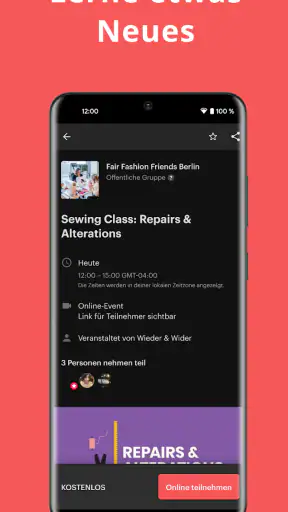 Meetup: Lokale Events screenshot