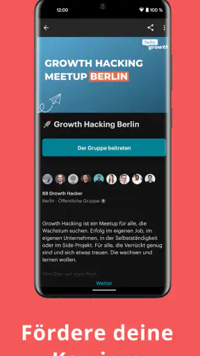 Meetup: Lokale Events screenshot