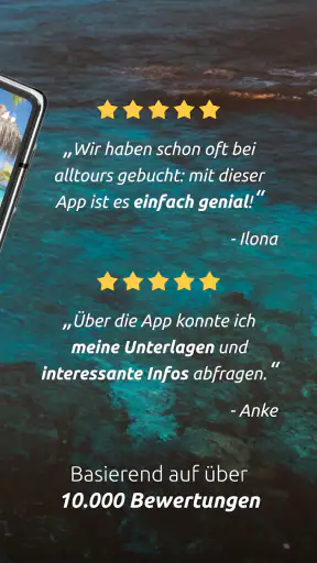 mein alltours Reiseplaner screenshot